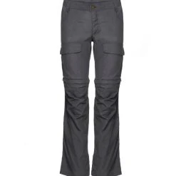 Asivik Trekking Zip-off Bukser, Junior -Devlid shop 510001 ASIVIK K Trekking Zip Off Iron Grey junior trekkingbukser til boern graa