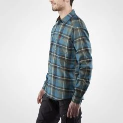 FJÄLLRÄVEN Fjällräven Fjällglim Skjorte, Herre -Devlid shop 512485 Fjaellraeven M Fjaellglim Shirt 81380 550 2
