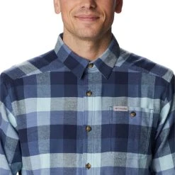 Columbia Cornell Woods Flannel Skjorte, Herre -Devlid shop 512516 COLUMBIA M Cornell Woods Flannel LS Shirt 1617951 482 2