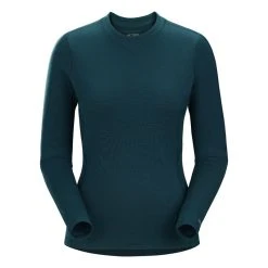 Arc'teryx Rho Merino Wool Crew Neck LS, Dame -Devlid shop 512563 Arcteryx RRC W Rho Wool LS Crew 29961 27829