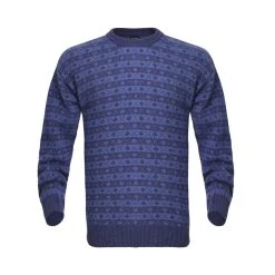 Asivik Hjelm Lambswool Sweater, Herre -Devlid shop 512767 ASIVIK M Hjelm Sweater