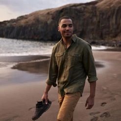 FJÄLLRÄVEN Fjällräven Övik Travel Skjorte LS, Herre -Devlid shop 512968 Fjaellraeven M Ovik travel shirt LS 87208 620 2