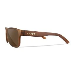 Wiley X Wiley WX Ovation Solbrille, Brun Glas, Mat Brun Stel, Unisex -Devlid shop 514391 Wiley X Ovation solbriller AC6OVN02 1
