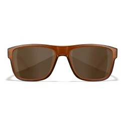 Wiley X Wiley WX Ovation Solbrille, Brun Glas, Mat Brun Stel, Unisex -Devlid shop 514391 Wiley X Ovation solbriller AC6OVN02 2