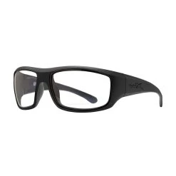 Wiley X WX Omega, Grå Glas, Mat Sort Stel, Unisex
