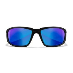 Wiley X Wiley WX Boss Solbrille, Captivate Polaroid Glas, Mat Sort Stel, Unisex -Devlid shop 514393 Wiley X Boss Captivate solbriller CCBOS09 3