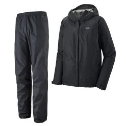 Patagonia Torrentshell 3L Regnsæt, Herre Sort